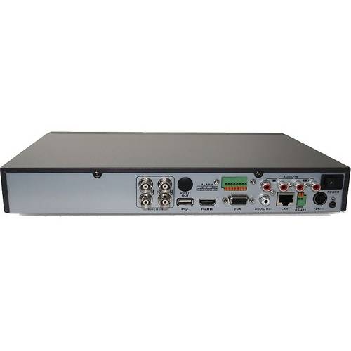 DVR HikVision DS-7204HQHI-SH/A, 4 canale, HD, 1U, 1x SATA, fara HDD