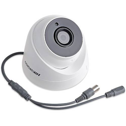 Camera supraveghere Hikvision DS-2CE56C0T-IT3 2.8mm, Turret, Analog, 1MP, CMOS, IR, Alb/Negru