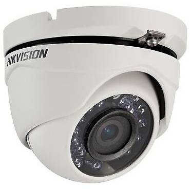 Camera supraveghere Hikvision DS-2CE56D5T-IRM 3.6mm, Turret, Analog, 2MP, CMOS, IR, Detectie miscare, Alb