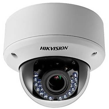 Camera supraveghere Hikvision DS-2CE56C5T-AVPIR3 2.8 - 12mm, Dome, Analog, 1.27MP, CMOS, IR, Detectie miscare, Alb/Negru