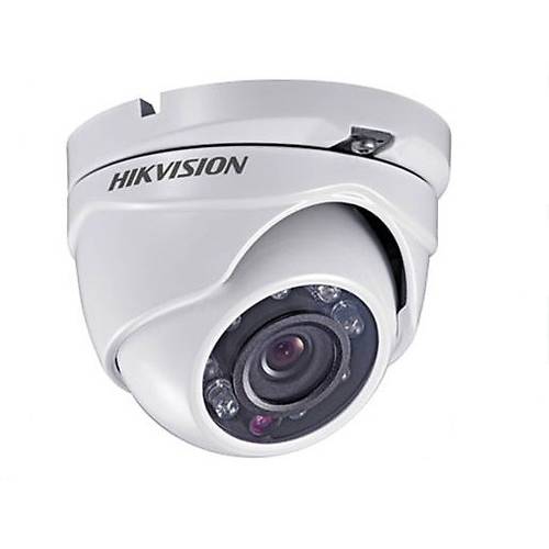 Camera supraveghere Hikvision DS-2CC52C2S-IRM 3.6mm, Dome, Analog, 1.3MP, 1/3 Progressive Scan CMOS, IR, Alb