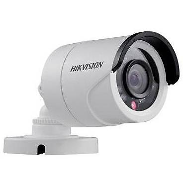 Camera supraveghere Hikvision DS-2CE16D1T-IR 6mm, Bullet, Analog, 2MP, 1/3 Progressive Scan CMOS, IR, Alb/Negru
