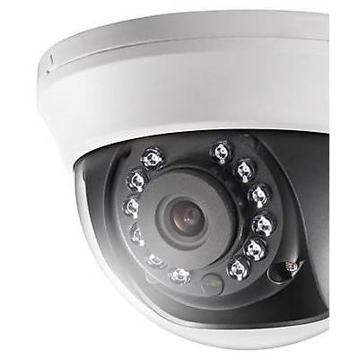 Camera supraveghere Hikvision DS-2CE56C0T-IRMM 2.8mm, Dome, Analog, 1MP, CMOS, IR, Alb/Negru