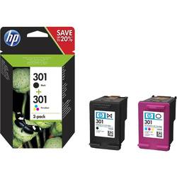 Cartus cerneala HP 301 COMBO 2-PACK Black Tri Color, N9J72AE