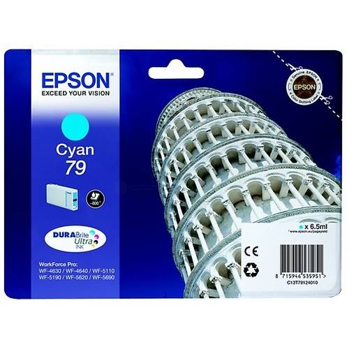 Cartus cerneala Epson T7912 Cyan, C13T79124010