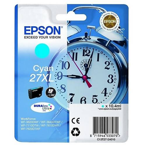 Cartus cerneala Epson T2712 Cyan XL, C13T27124010