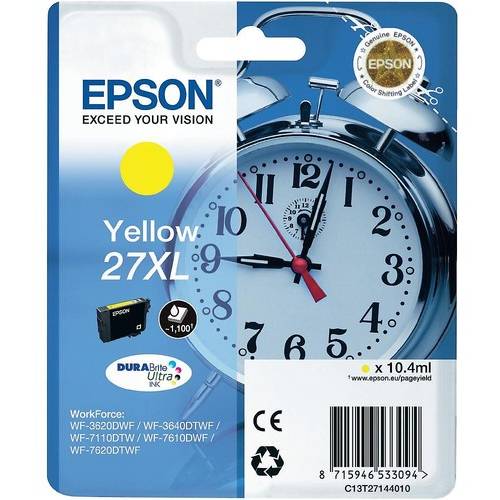 Cartus cerneala Epson T2714 Yellow XL, C13T27144010