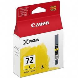 Cartus cerneala Canon PGI72Y Yellow, 6406B001