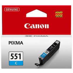 Cartus cerneala Canon CLI-551C Cyan, 6509B001