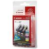Cartus cerneala Canon CLI521 Pack CMY, 2934B010