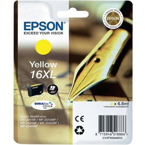 Cartus cerneala Epson Yellow, C13T16344010