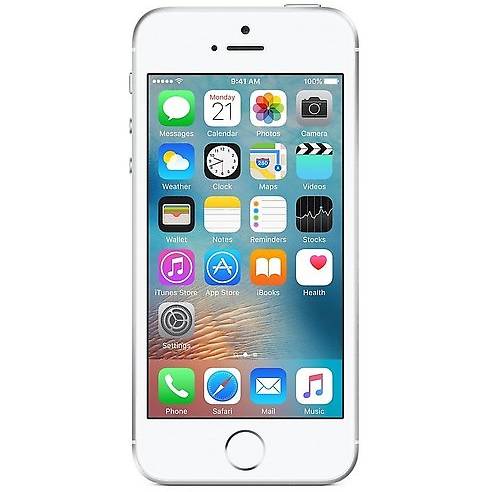 Smartphone Apple iPhone SE, Single SIM, 2GB Ram, 16GB, 12MP, 4.0'' LED-backlit IPS LCD Capacitive Touchscreen, LTE, iOS 9, Silver