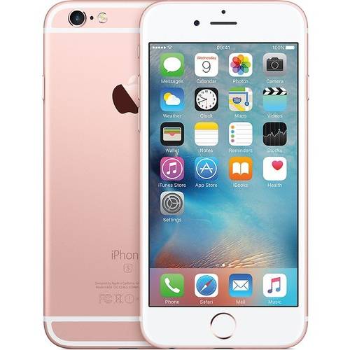 Smartphone Apple iPhone 6s, LED backlit IPS Retina capacitive touchscreen 4.7'', Dual Core 1.84 GHz, 2GB RAM, 64GB, 12MP, PowerVR T7600, 4G, iOS 9, Rose Gold