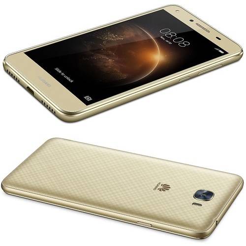 Smartphone Huawei Y6II Compact, Dual SIM, 2GB Ram, 16GB, 13MP, 5.0'' IPS LCD capacitive Touchscreen, LTE, Android Lollipop, Auriu