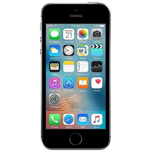 Smartphone Apple iPhone SE, Single SIM, 2GB Ram, 16GB, 12MP, 4.0'' LED-backlit IPS LCD Capacitive Touchscreen, LTE, iOS 9, Space Gray