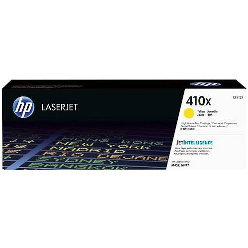 Cartus toner HP 410X Yellow, CF412X