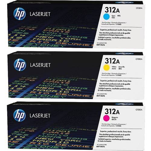 Cartus toner HP 312A Color Tri-Pack, CF440AM