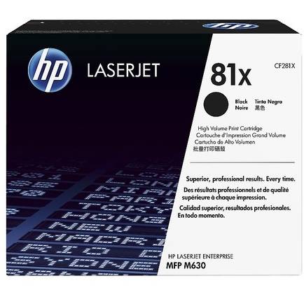 Cartus toner HP 81X Black, CF281X