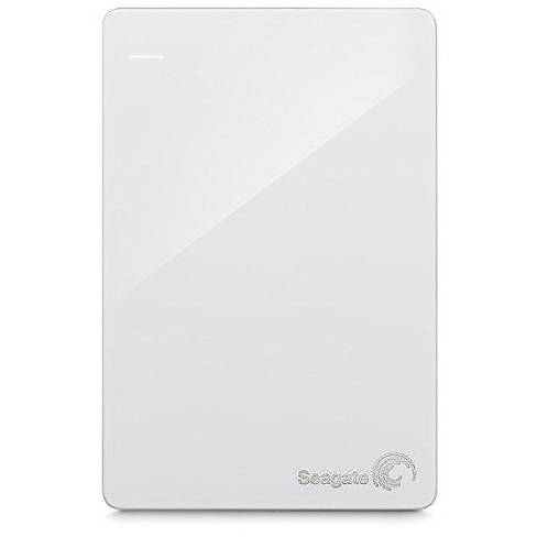 Hard Disk Extern Seagate Backup Plus Slim Portable, 1TB, 2.5 inch, USB 3.0, white