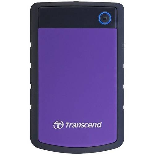 Hard Disk Extern Transcend StoreJet 25H3, 1TB, USB 3.0, Violet