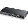 Switch ZyXEL GS1900-8HP., 8 x LAN Gigabyt, PoE