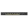 Switch ZyXEL GS1100-10HP, 8 x LAN Gigabyt, 2 x SFP, PoE