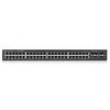 Switch ZyXEL GS2210-48HP, 44 x LAN Gigabyt, 2 x SFP, 4 x combo (RJ45/SFP)