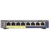 Switch Netgear ProSafe Plus GS108PE v3, 8 x LAN Gigabyt, 4 x PoE