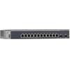 Switch Netgear GSM5212, 12 x LAN Gigabyt, 2 x SFP, 1 x PoE