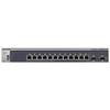 Switch Netgear GSM5212, 12 x LAN Gigabyt, 2 x SFP, 1 x PoE