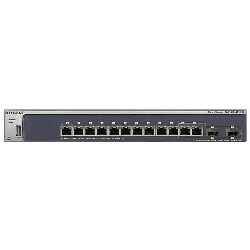 Switch Netgear GSM5212, 12 x LAN Gigabyt, 2 x SFP, 1 x PoE