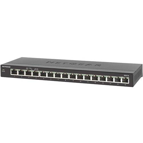Switch Netgear GS316-100PES, 16 x LAN Gigabyt