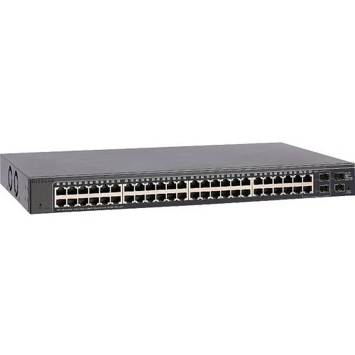 Switch Netgear ProSafe Smart GS748T v5, 48 x LAN Gigabyt, 4 x SFP