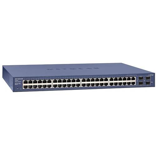 Switch Netgear ProSafe Smart GS748T v5, 48 x LAN Gigabyt, 4 x SFP