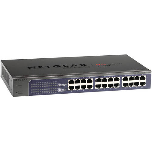 Switch Netgear ProSafe Plus, JGS524E-200EUS, 24 x LAN Gigabyt