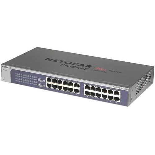 Switch Netgear ProSafe Plus, JGS524E-200EUS, 24 x LAN Gigabyt