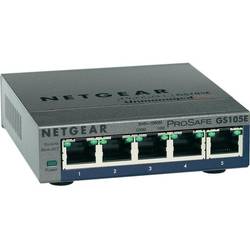 ProSafe Plus GS105E-200PES, 5 x LAN Gigabyt, Desktop