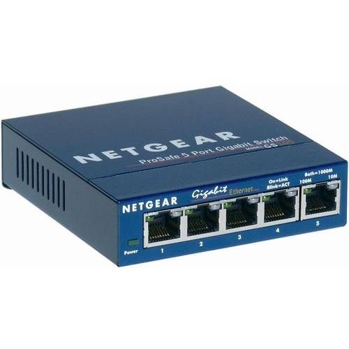 Switch Netgear ProSafe GS105GE, 5 x LAN Gigabyt, Desktop