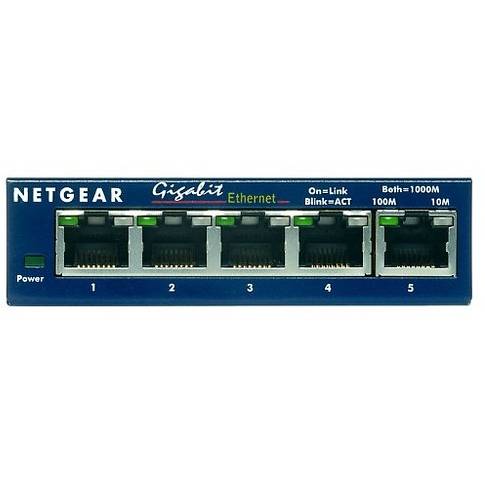 Switch Netgear ProSafe GS105GE, 5 x LAN Gigabyt, Desktop