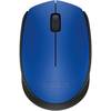 Mouse Logitech M171, Wireless, 1000dpi, Albastru/Negru