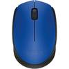Mouse Logitech M171, Wireless, 1000dpi, Albastru/Negru