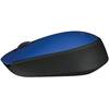 Mouse Logitech M171, Wireless, 1000dpi, Albastru/Negru