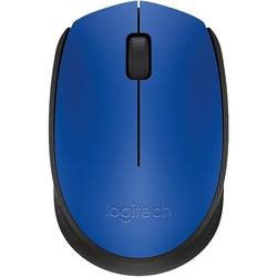 Mouse Logitech M171, Wireless, 1000dpi, Albastru/Negru