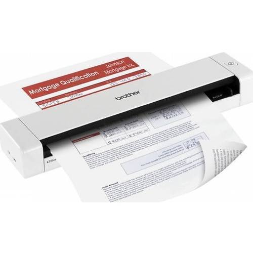 Scanner Brother DS720D, Mobil, Color, A4, Duplex, USB, Alb