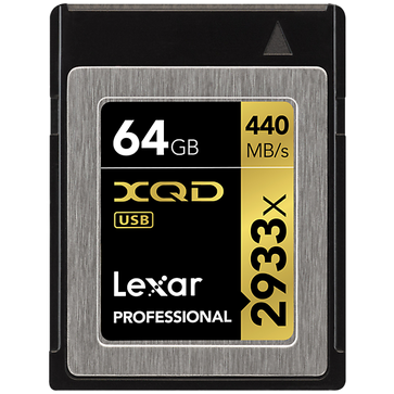 Card Memorie Lexar XQD, 64GB, 2933x