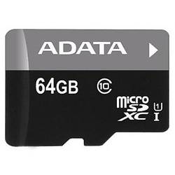 Premier Micro SDXC, 64GB, UHS-I, Class 10 + Adaptor SD