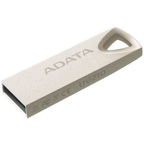 Memorie USB A-DATA Flash Drive UV210, 64GB, USB 2.0, Metalic