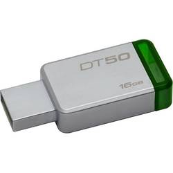 DataTraveler 50, 16GB, USB 3.1, Metalic/Verde