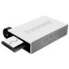 Memorie USB Transcend JetFlash 380S, 16GB, USB 2.0, Argintiu