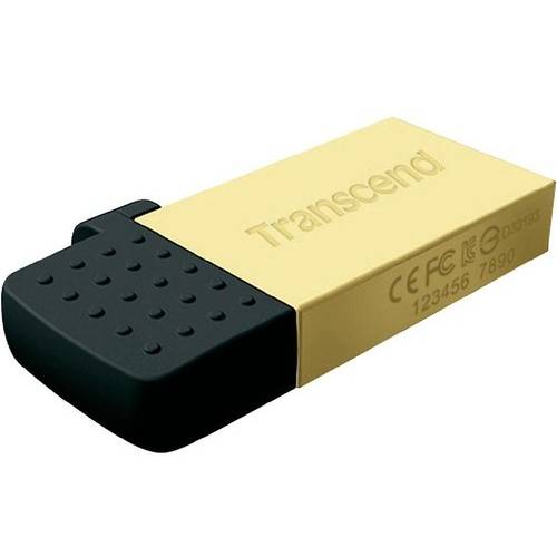 Memorie USB Transcend JetFlash 380G, 32GB, USB 2.0, Auriu